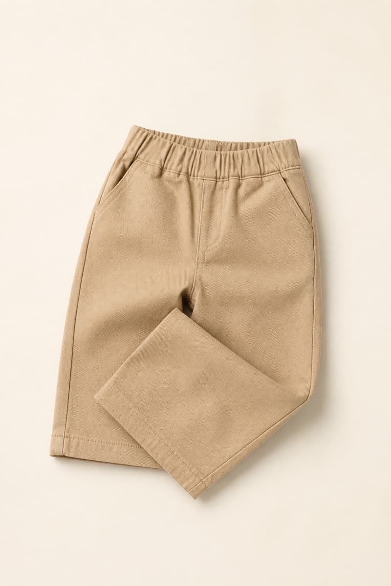 Mini Rodini Wide Leg Twill Pant