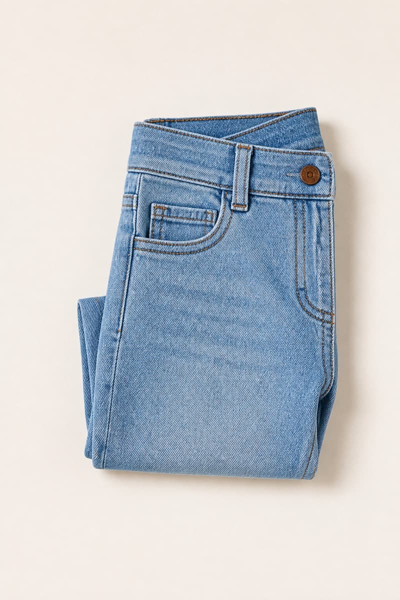 Primary Denim Straight Jean