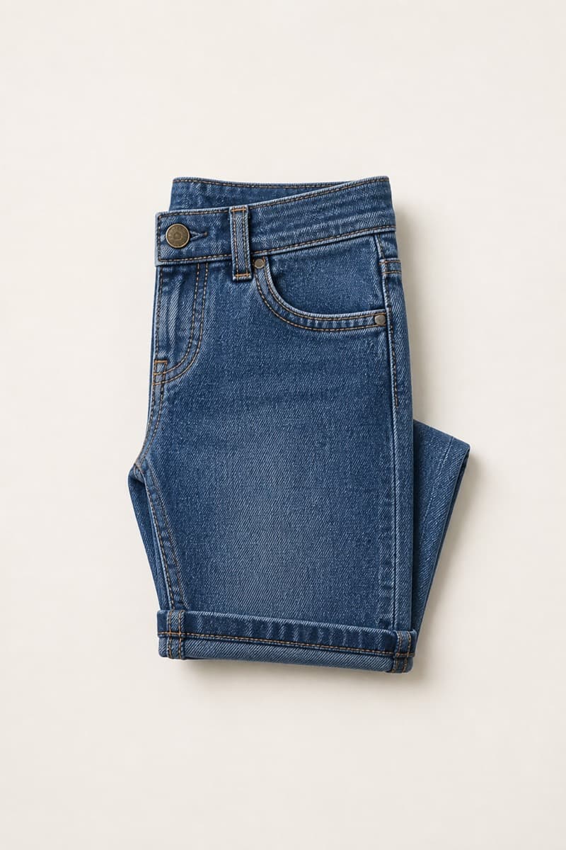 Mini Rodini Denim Straight Jean